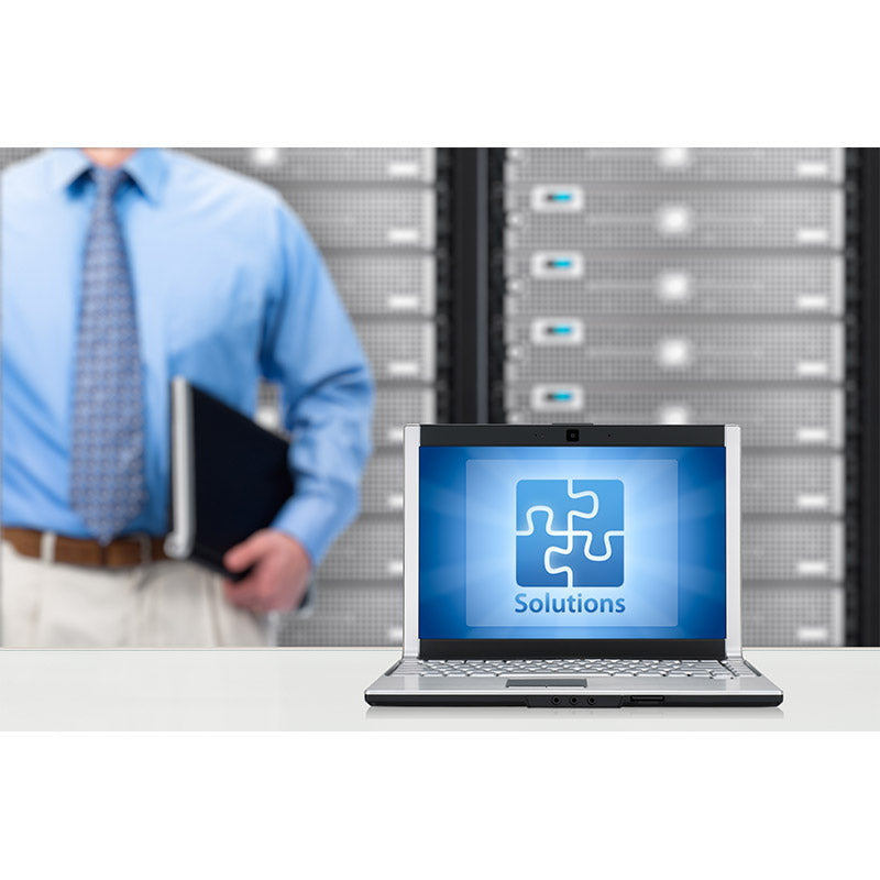 IT network solutions stock photo