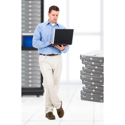 IT network server professional stock photo