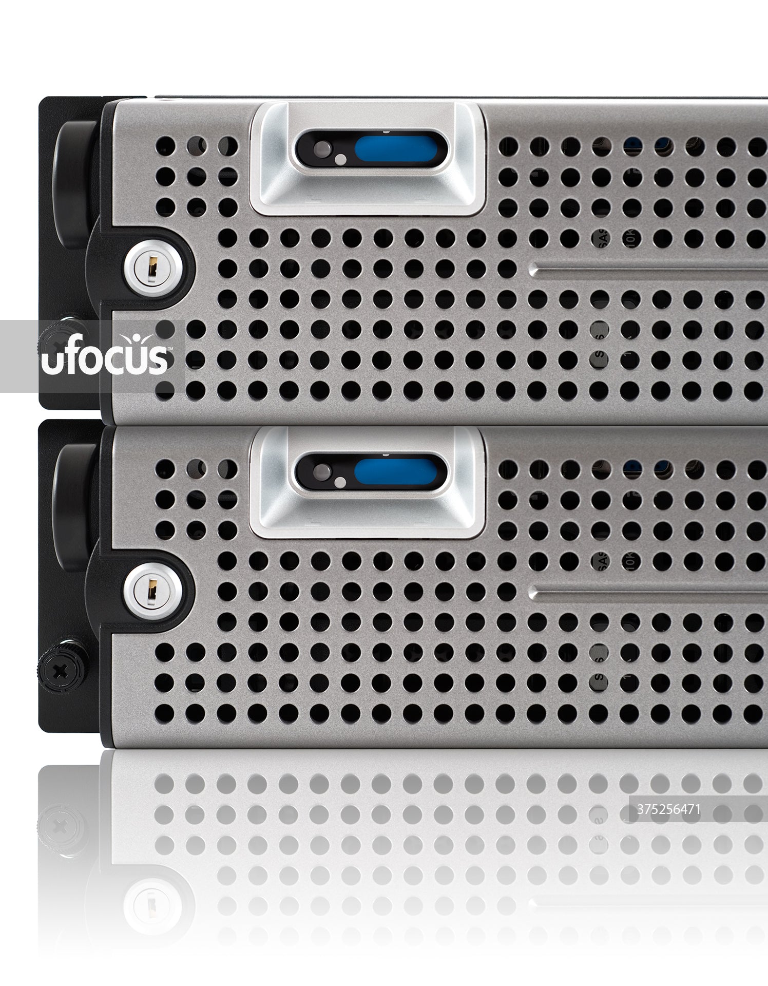 Network servers stock photo