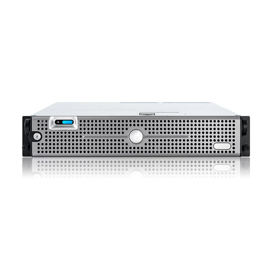 Rackmount network server stock photo